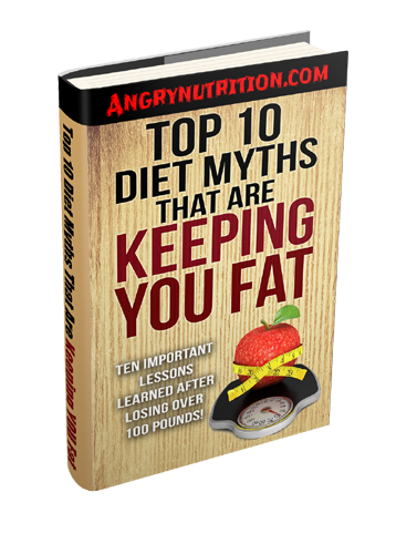 3d book cover diet myths