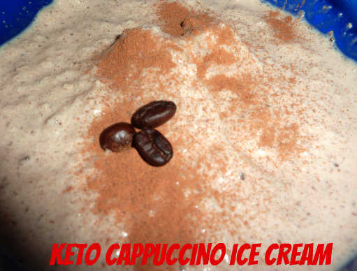 Keto Cappuccino Ice cream