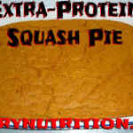 extra protein squash pie