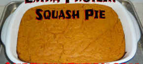 extra protein squash pie