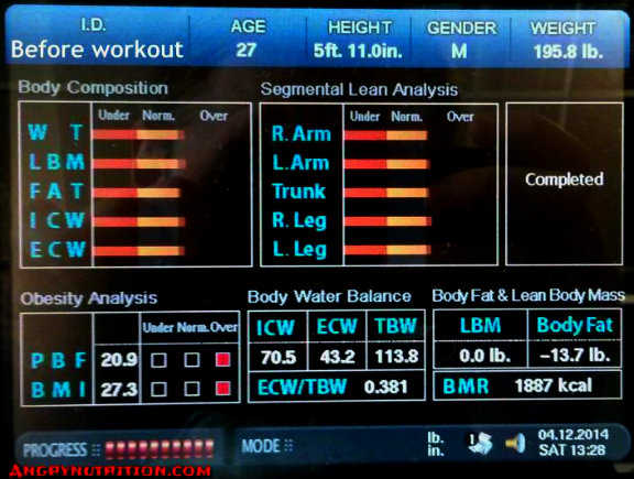 fat mass screening yossif