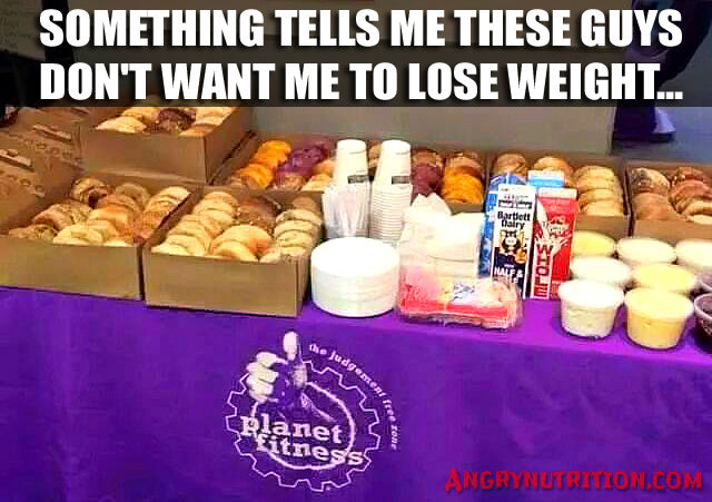 planet fitness doughnuts assholes workout advice for a newbie